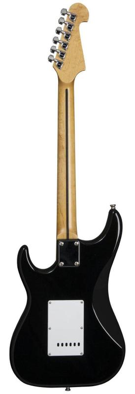 Washburn ea40 snb blk extrame サイン入り Guitarra S1B Preta Washburn Headstock Invertido - Guitarra